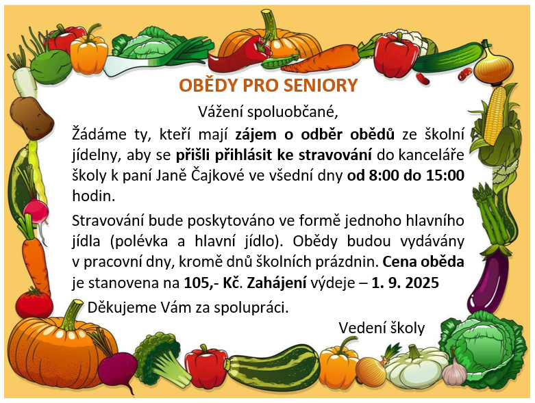 obědy pro seniory